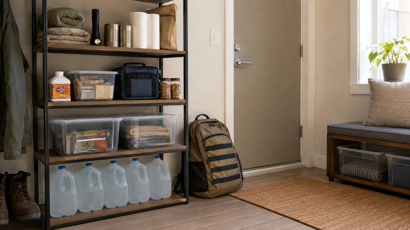 Preparedness image for Small-Space Emergency Supply Storage Guide