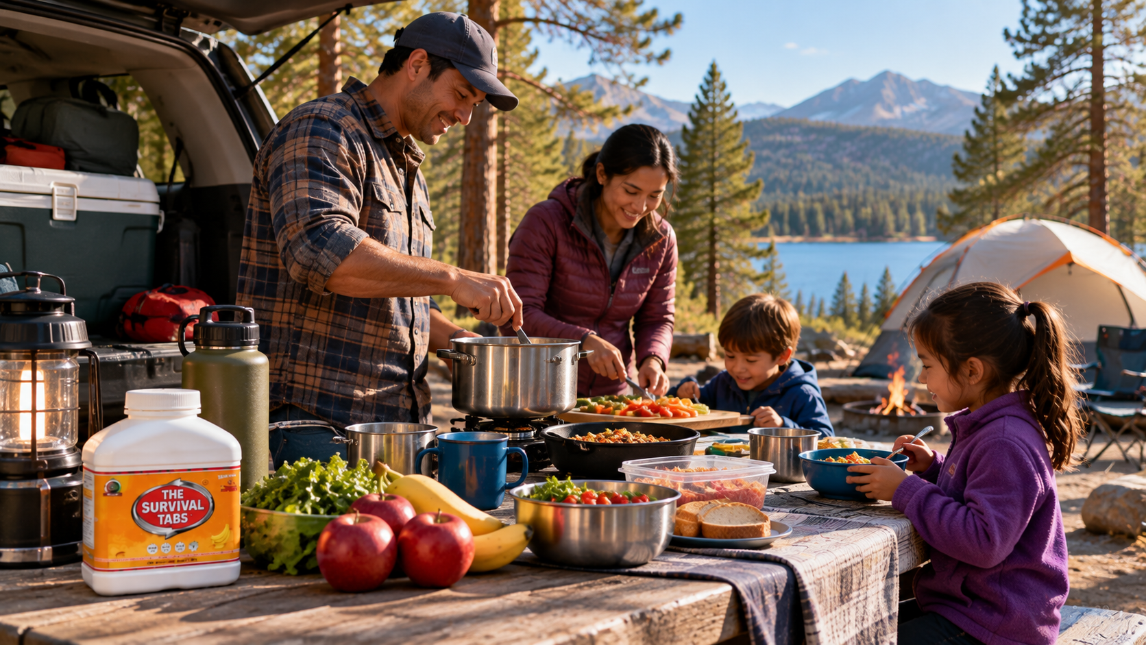 Preparedness image for Family Camping Meal Guide